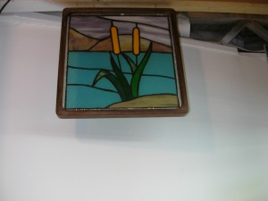 stained glass panel 009