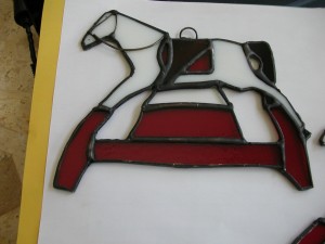 toy town horse stained glass & fusing pictures 002